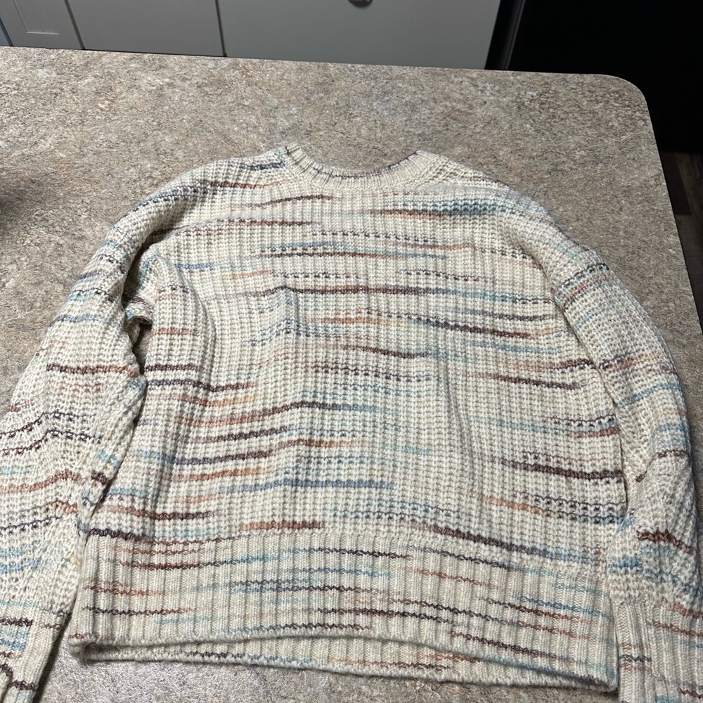 AE Women’s Multicolor Striped Sweater